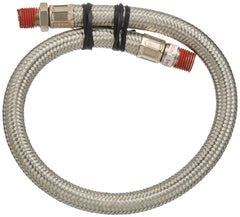 VIAIR braided stainless steel close-up highlighting abrasion protection and flexibility