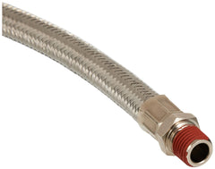 VIAIR swivel fitting detail showing 1/4" male NPT threads for easy alignment