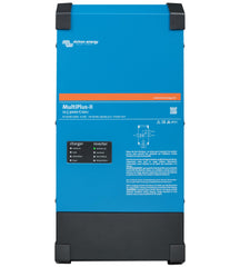 Victron Energy MultiPlus-II front panel showing controls and indicators, clarity for setup