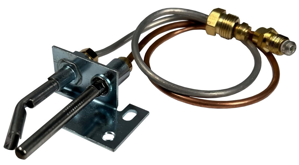 Viefow pilot assembly close-up on pilot tip highlighting durable construction benefit