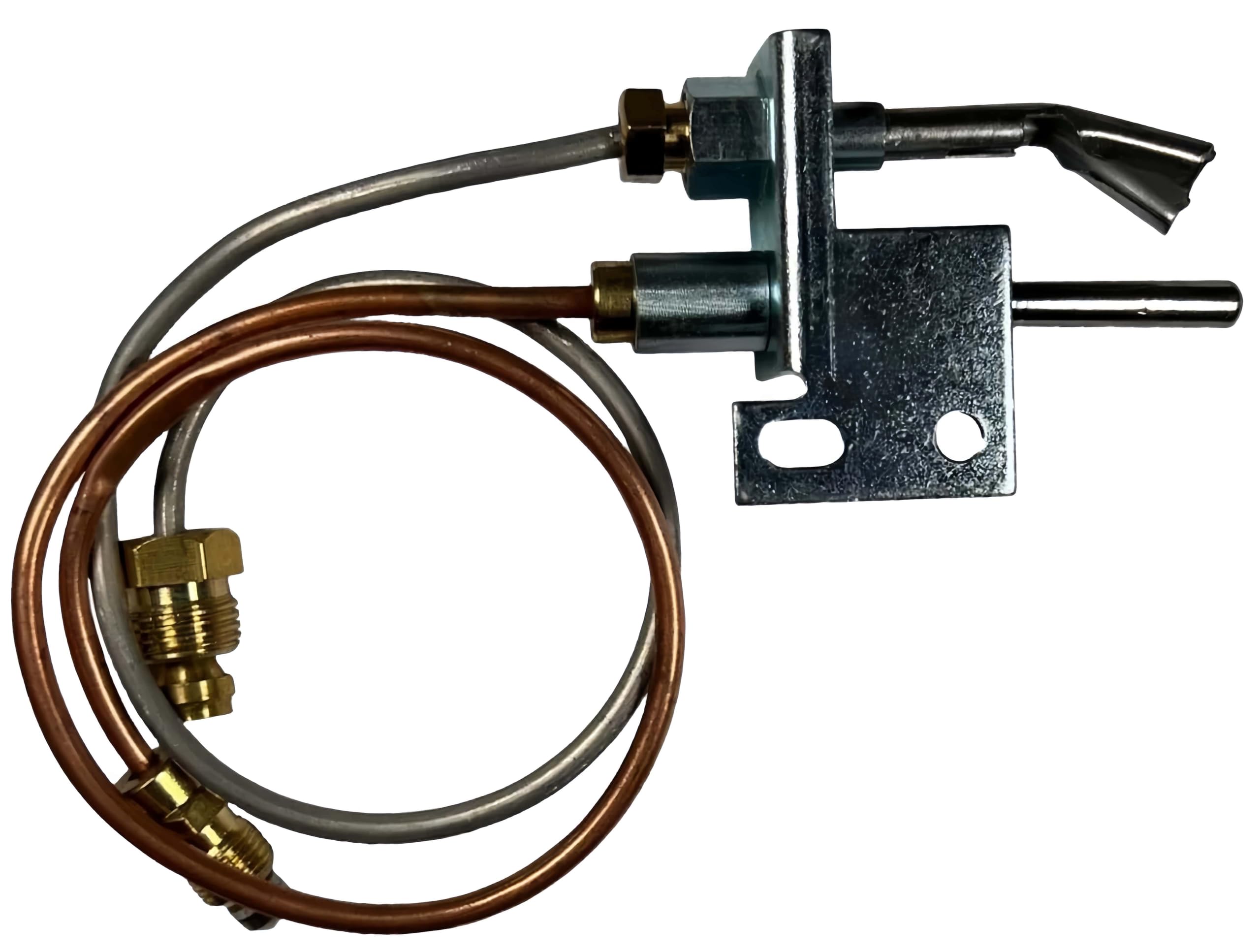 Viefow pilot assembly beside common tools showing compact size and easy install