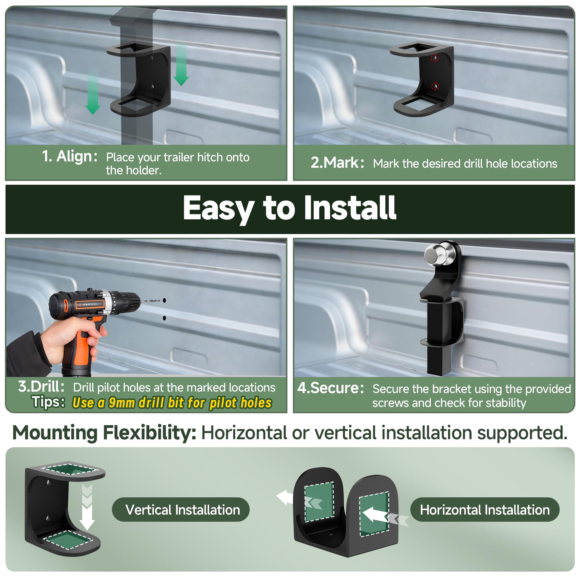 ViewKurM label and powder-coat detail showing robust build and wear resistance