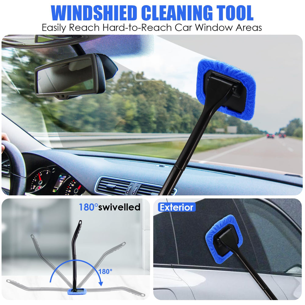Viewsun detailing brushes layout illustrating precision cleaning benefit