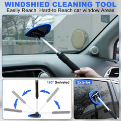 viewsun microfiber pad close-up for streak-free glass