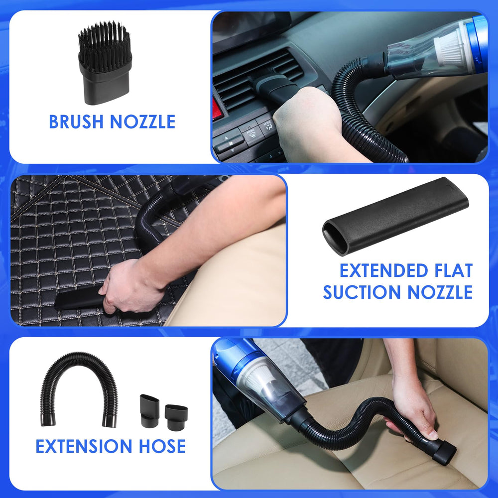 Viewsun scale comparison inside car showing compact kit fits trunks easily