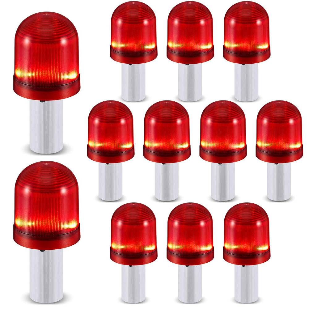 VIHOSE front view of the 12-piece cone light set showing clear visibility benefits