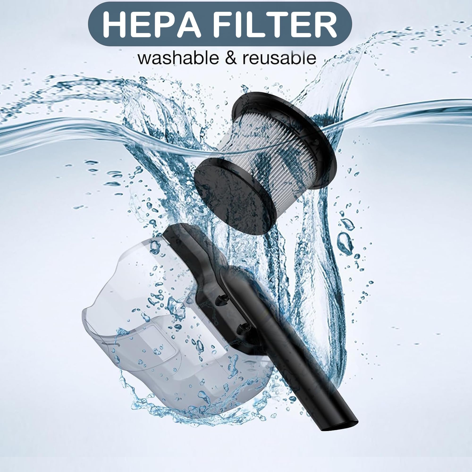 Vijezoy cleaning car interior showing handheld versatility and portable performance