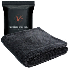 VIKING V+ front folded towel showing plush pile and quick drying benefit