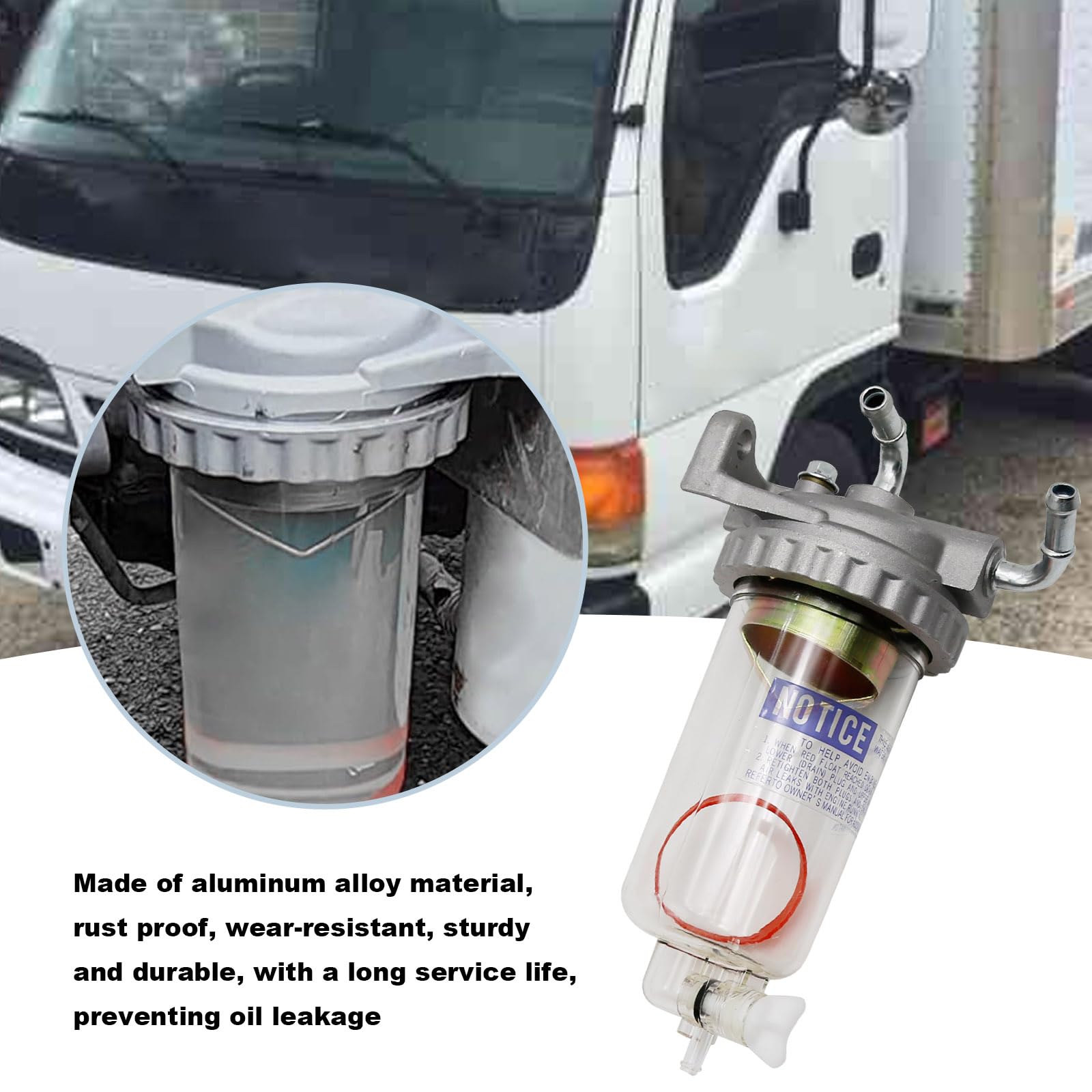 VIKKSAER drain valve detail for easy water removal and maintenance benefit
