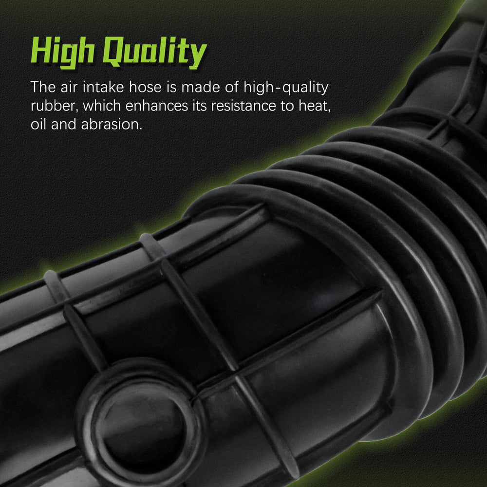 VINMS intake hose close-up rubber texture highlighting heat and crack resistance