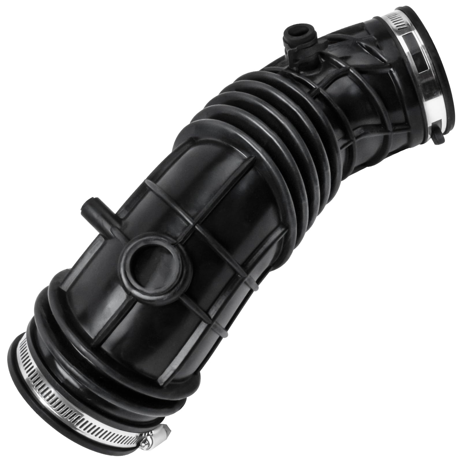 VINMS intake hose front view showing fit and shape for easy replacement