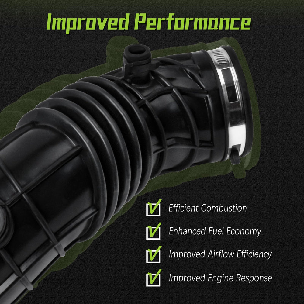 VINMS intake hose packaging label showing part numbers for confident purchase