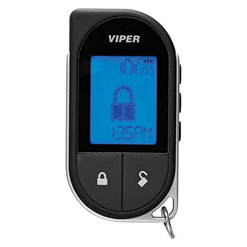 Viper 5706V remote in hand demonstrating scale and ergonomic ease of use