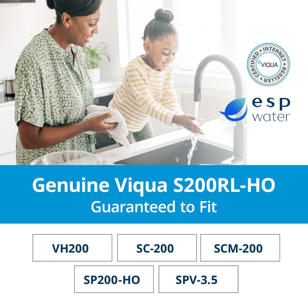 Viqua S200RL-HO close-up glass tube showing quality finish and longevity