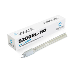 Viqua S200RL-HO front view showing OEM bulb and fit benefits