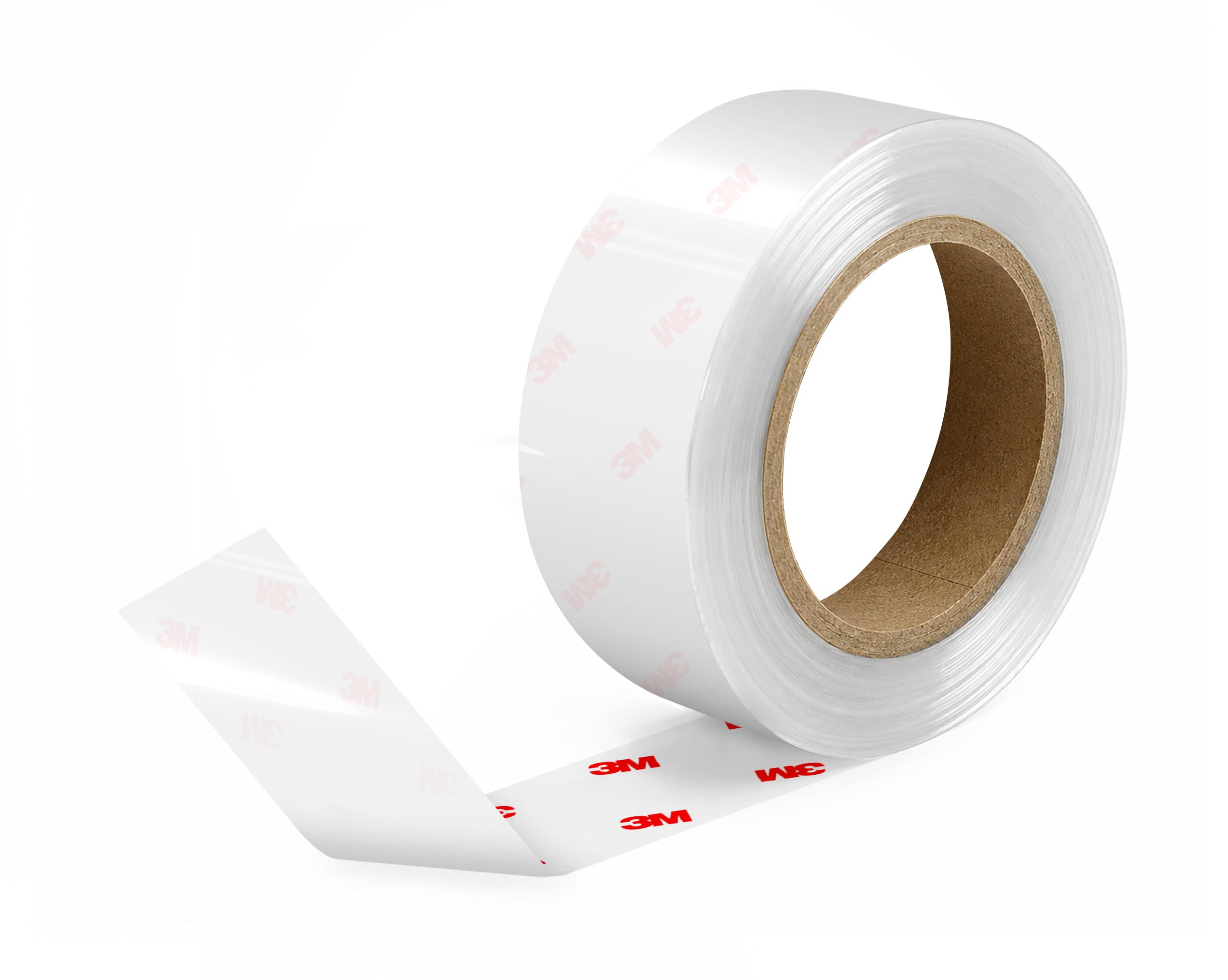 VViViD 3M clear roll front view showing transparency and easy edge protection