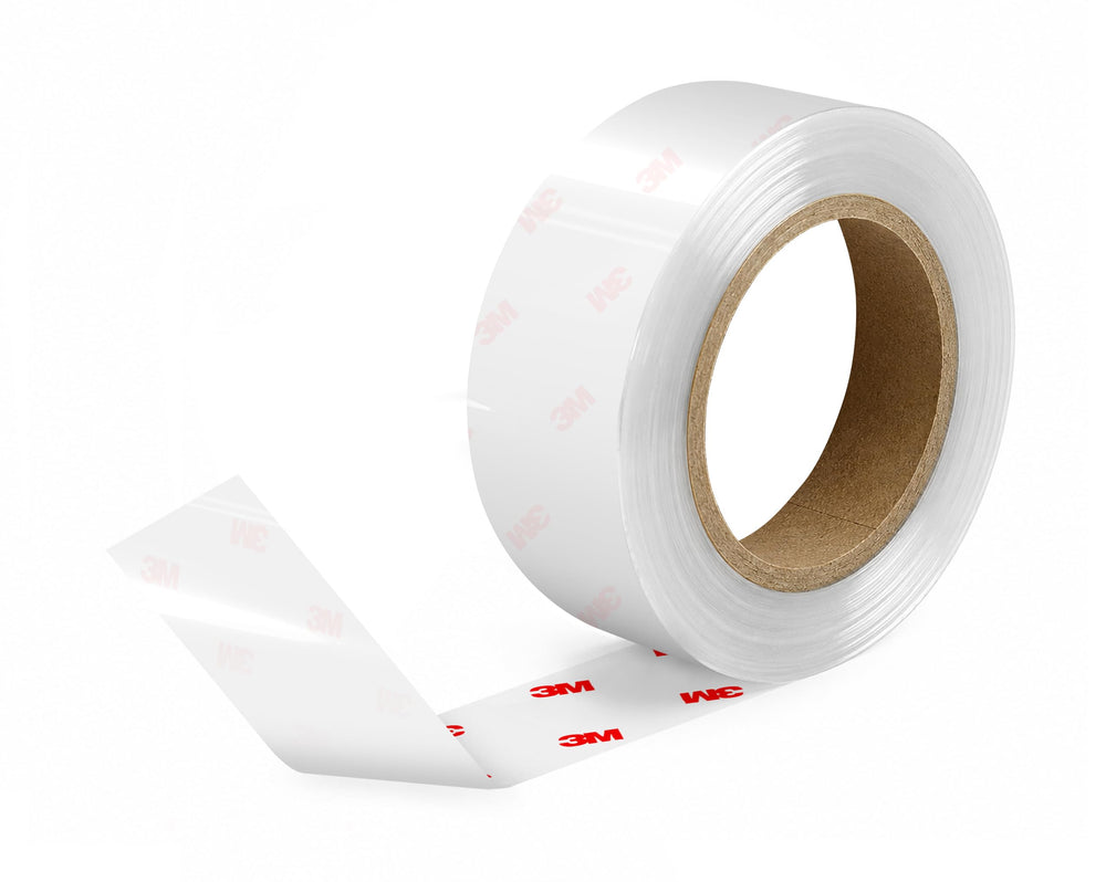 VViViD 3M clear roll front view showing transparency and easy edge protection