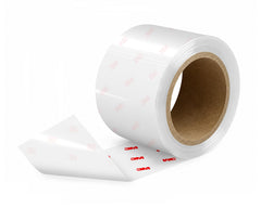 VViViD clear tape roll front view showing compact size and invisible protection