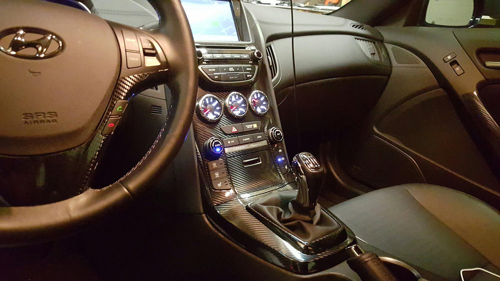 VViViD installed on car dashboard for premium interior look