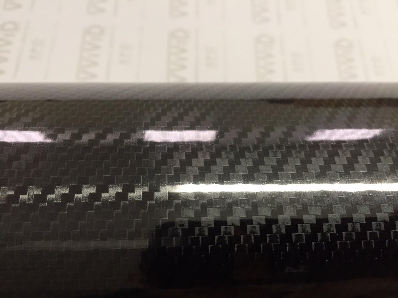 VViViD 2x5ft sheet next to ruler for scale and sizing