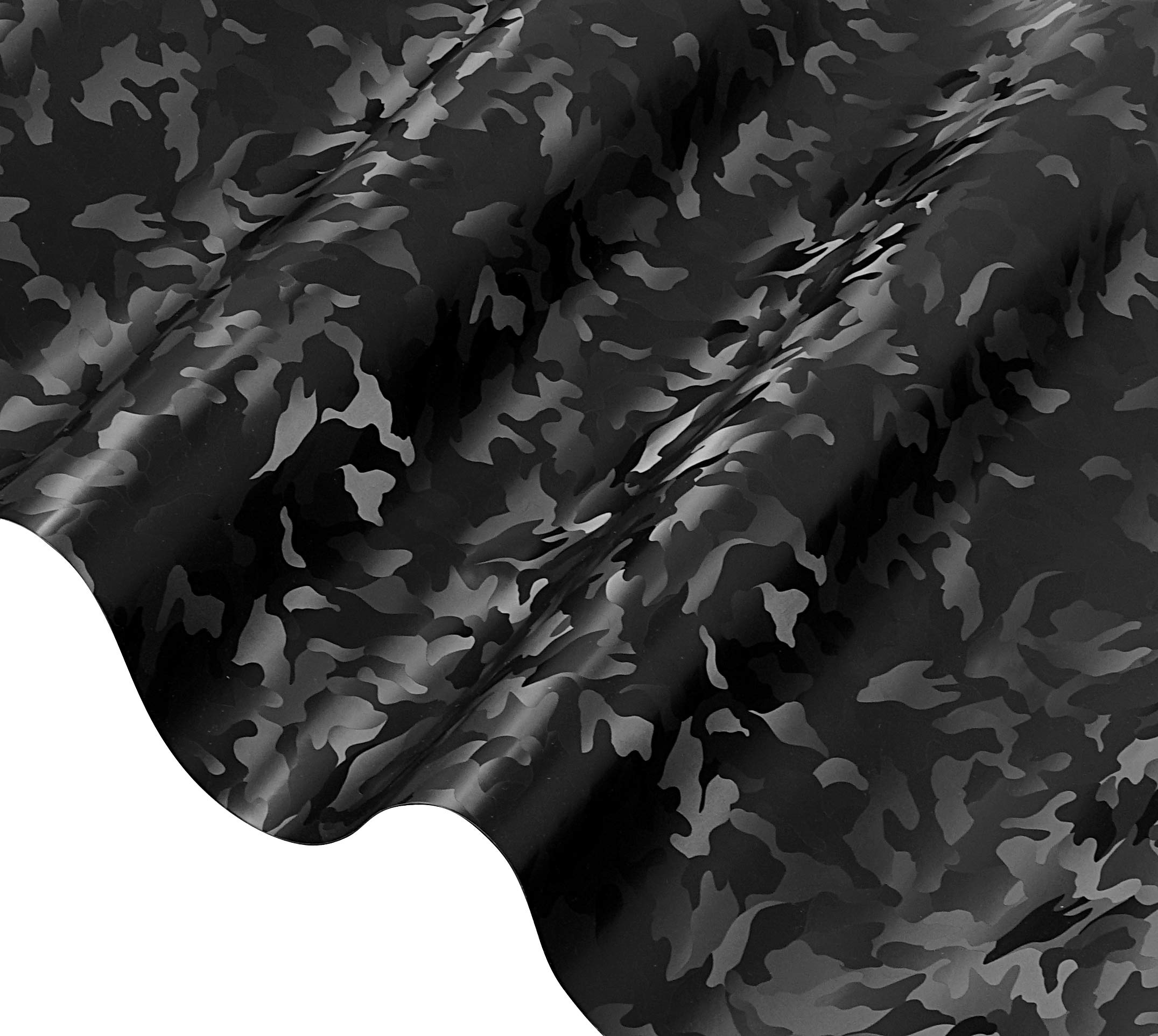 VViViD roll edge detail showing film thickness and stretch benefit