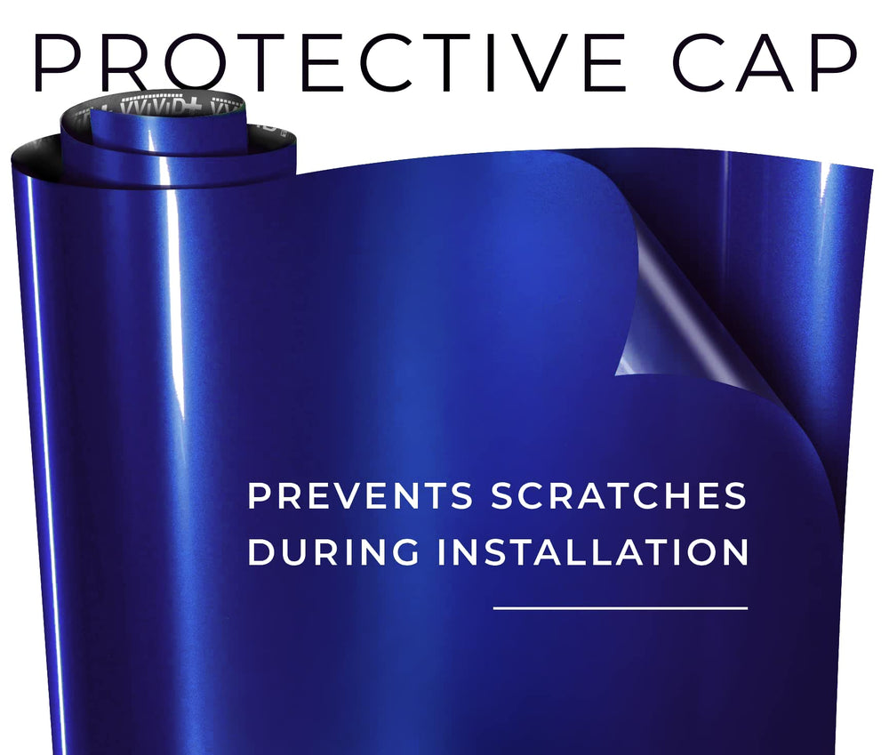 VViViD stretchable protective cap being pulled to show scratch protection benefit