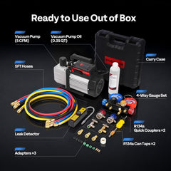 VIVOHOME color-coded hoses with quick couplers for fast connections