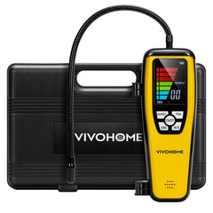 VIVOHOME front panel display showing quick leak detection and intuitive controls