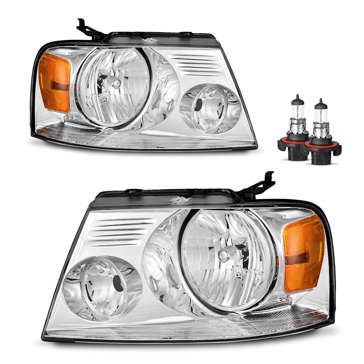 Vizotae front assembly showing OEM-fit mounting for accurate replacement
