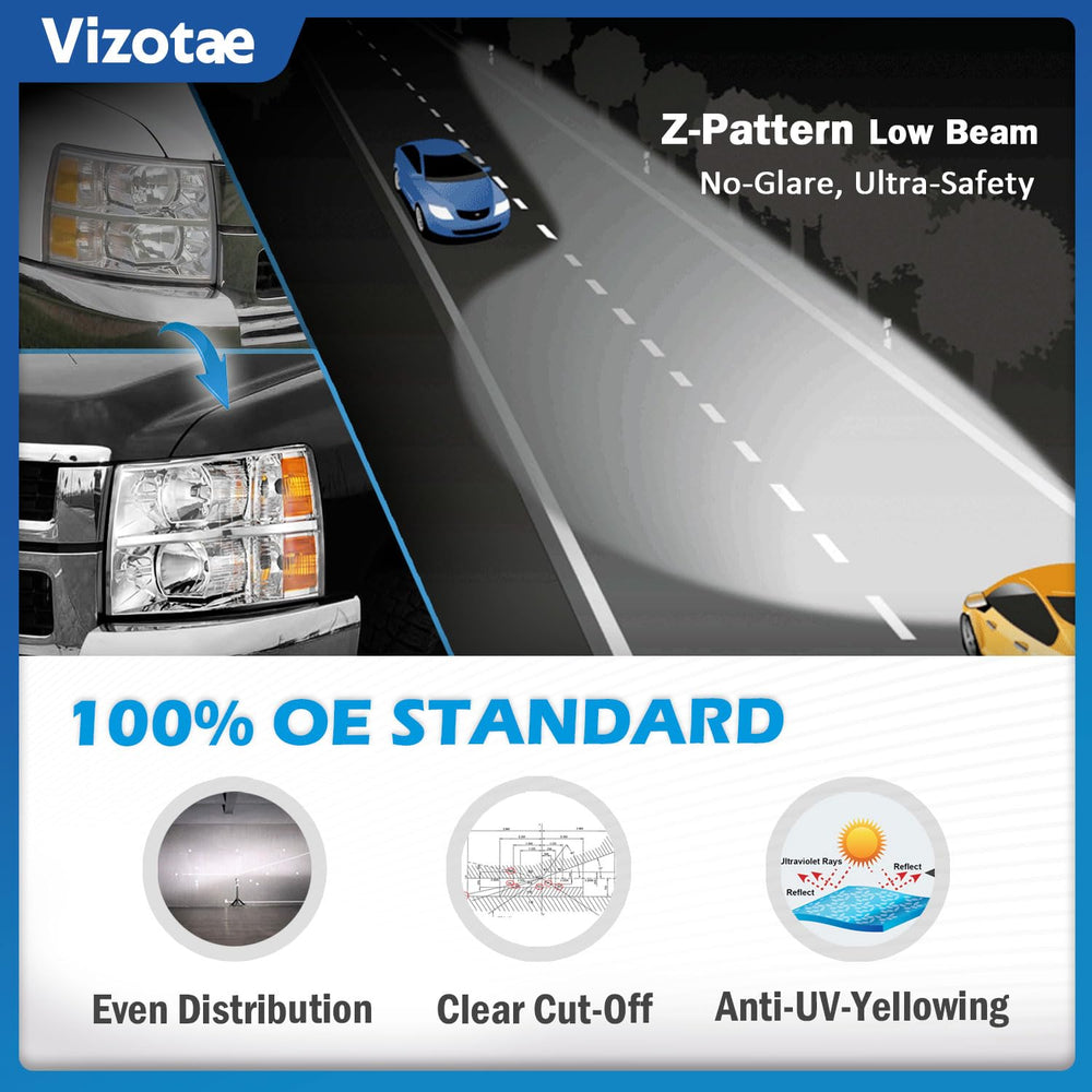 Vizotae headlight held in hand to show size and bolt location clarity