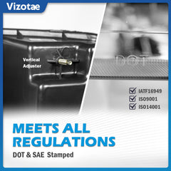 Vizotae closeup of UV-coated lens preventing yellowing and clarity loss