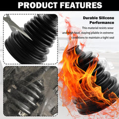 VKQTS tapered expander tool view for damage-free boot fitting