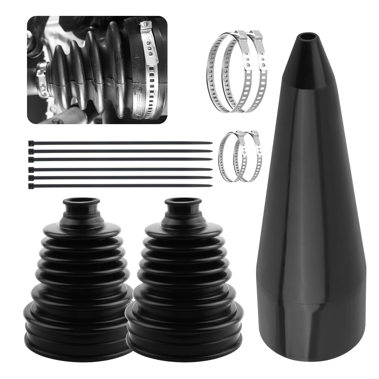 VKQTS front kit packaging showing contents and fit benefits