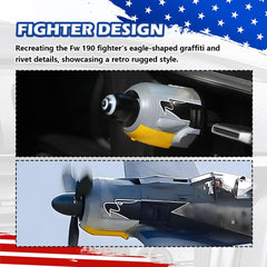 VKQTS propeller close-up demonstrating airflow-driven rotation and quiet operation