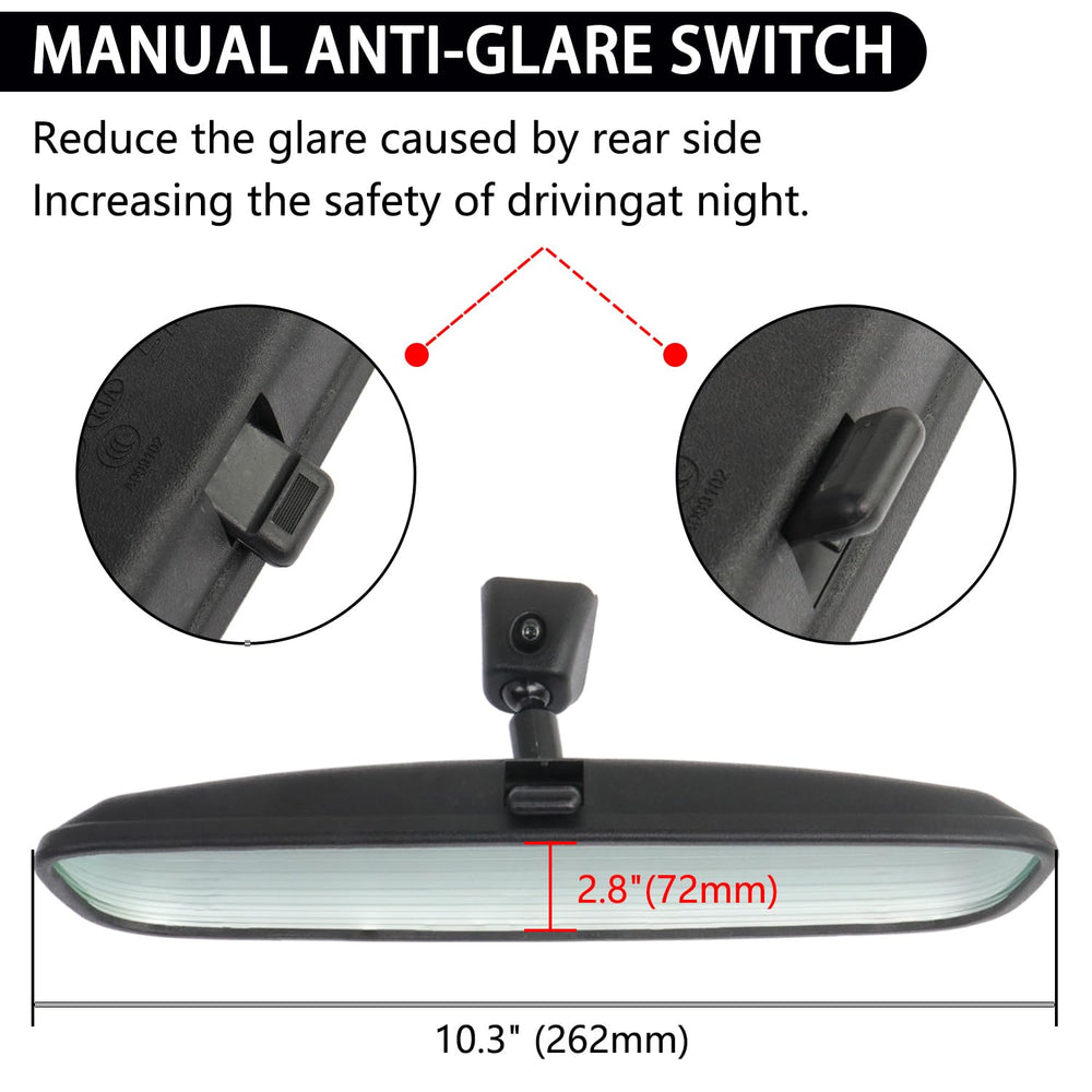 VKVXCLON installed in Kia Sportage shows improved rear visibility benefit