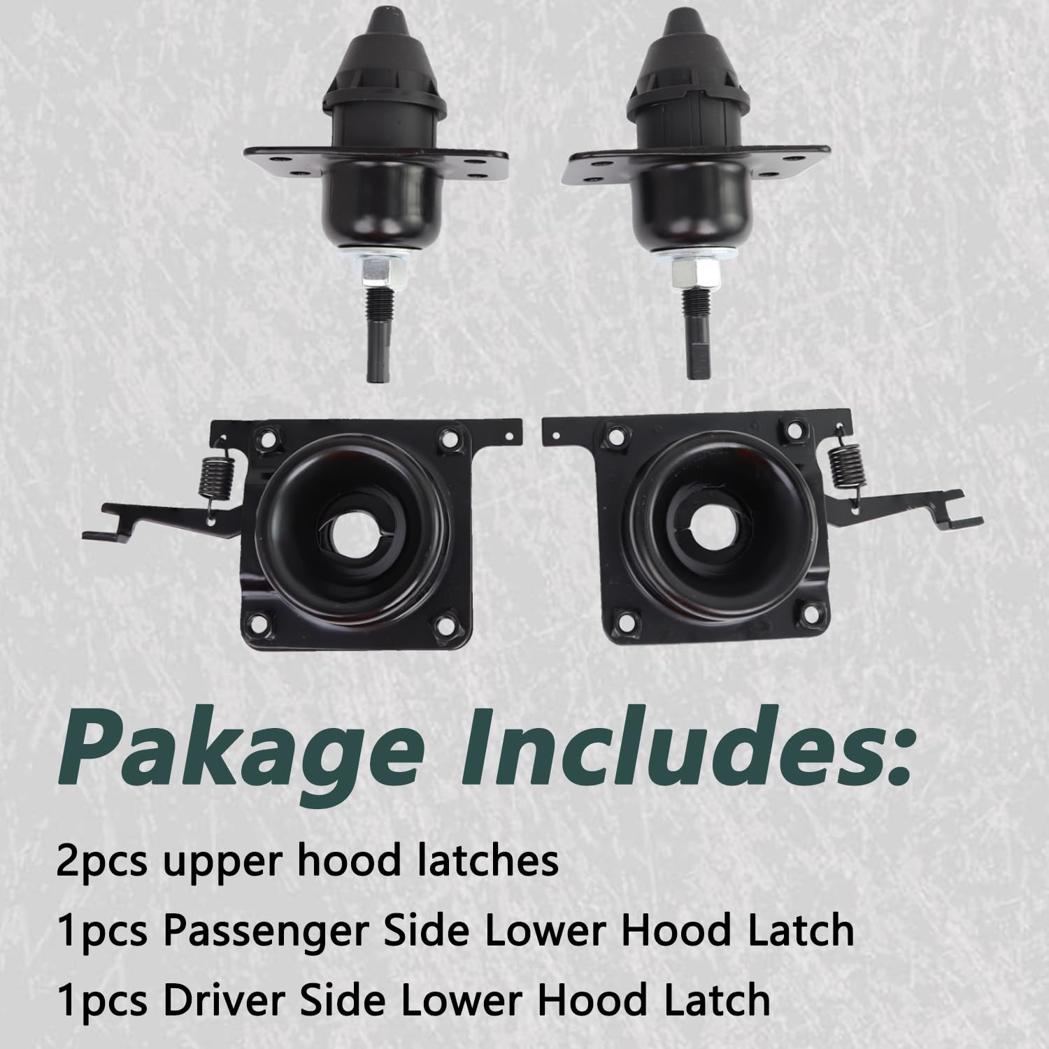 VKVXCLON laid out kit showing all four pieces for easy replacement and faster maintenance