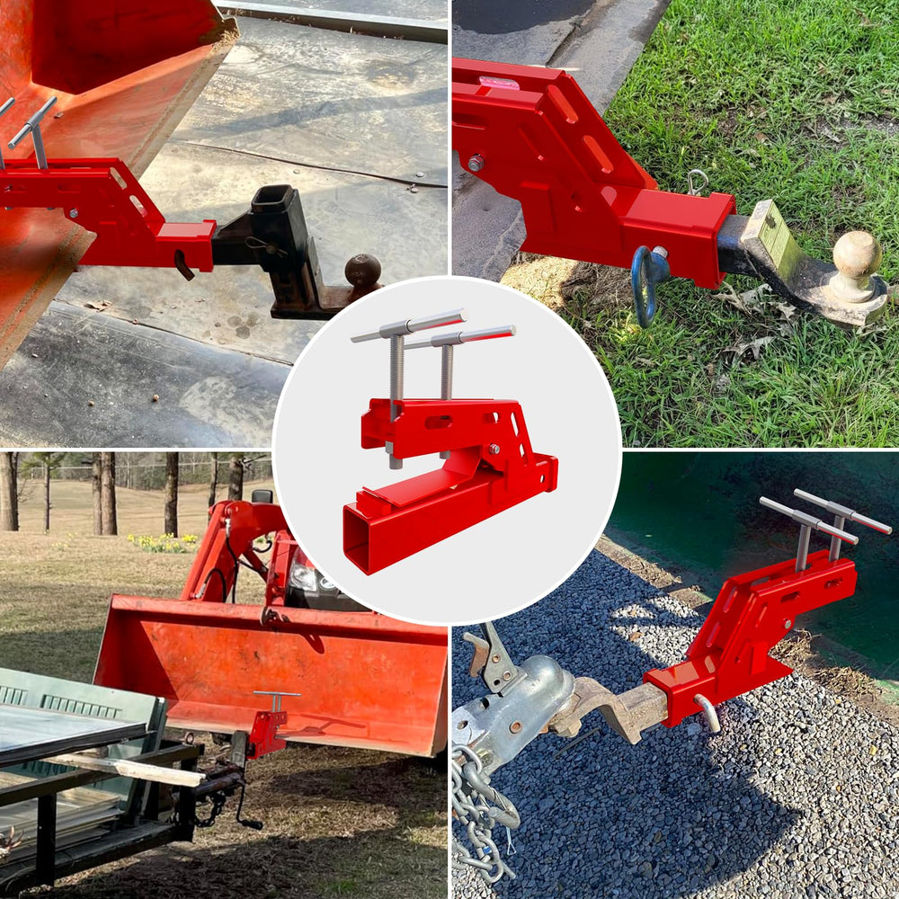 Vlaeng chain hole and label showing safety chain attachment benefit