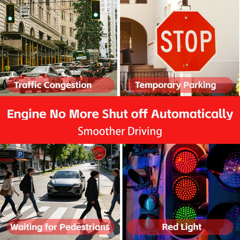 VNVNMV in a Tiguan at a city stop illustrating smoother idling and continuous climate