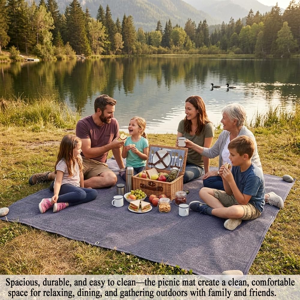 Vocray folded mat packed for travel showing easy portability and storage