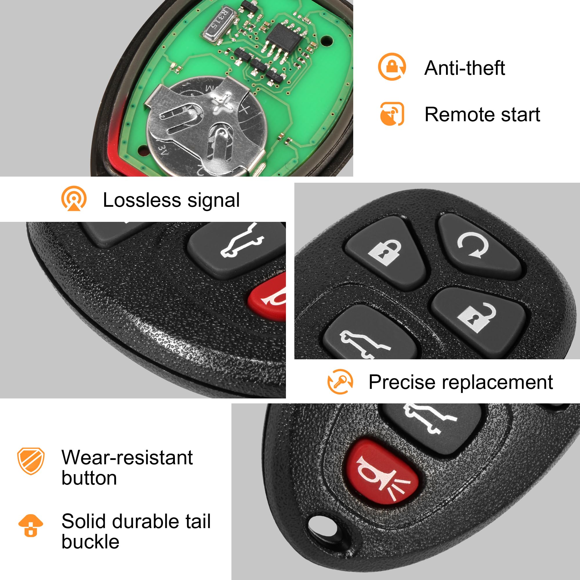 VOFONO remote in vehicle hand demonstrating convenient keyless use