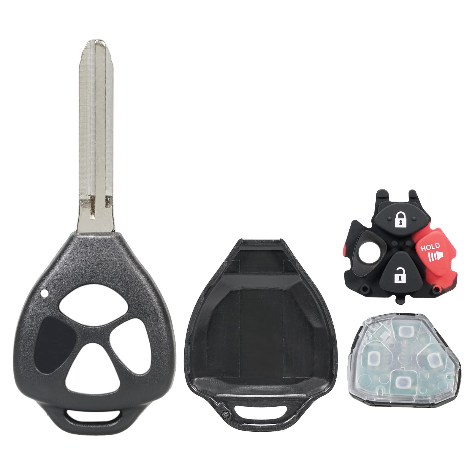 VOFONO replacement remote shown next to car ignition illustrating fit