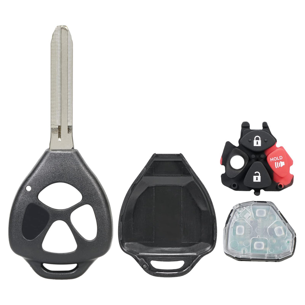 VOFONO replacement remote shown next to car ignition illustrating fit