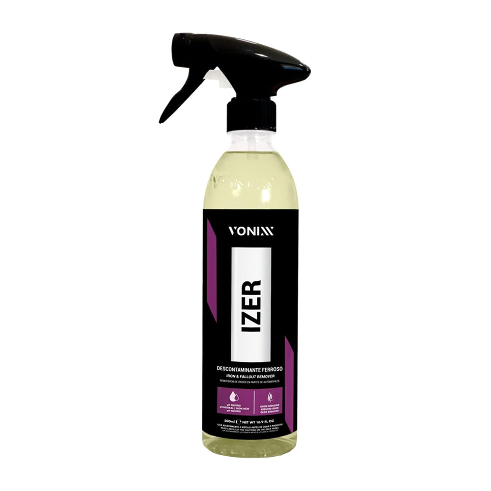 Vonixx Izer front bottle label showing product name and 16.9 oz size for clear identification and benefits