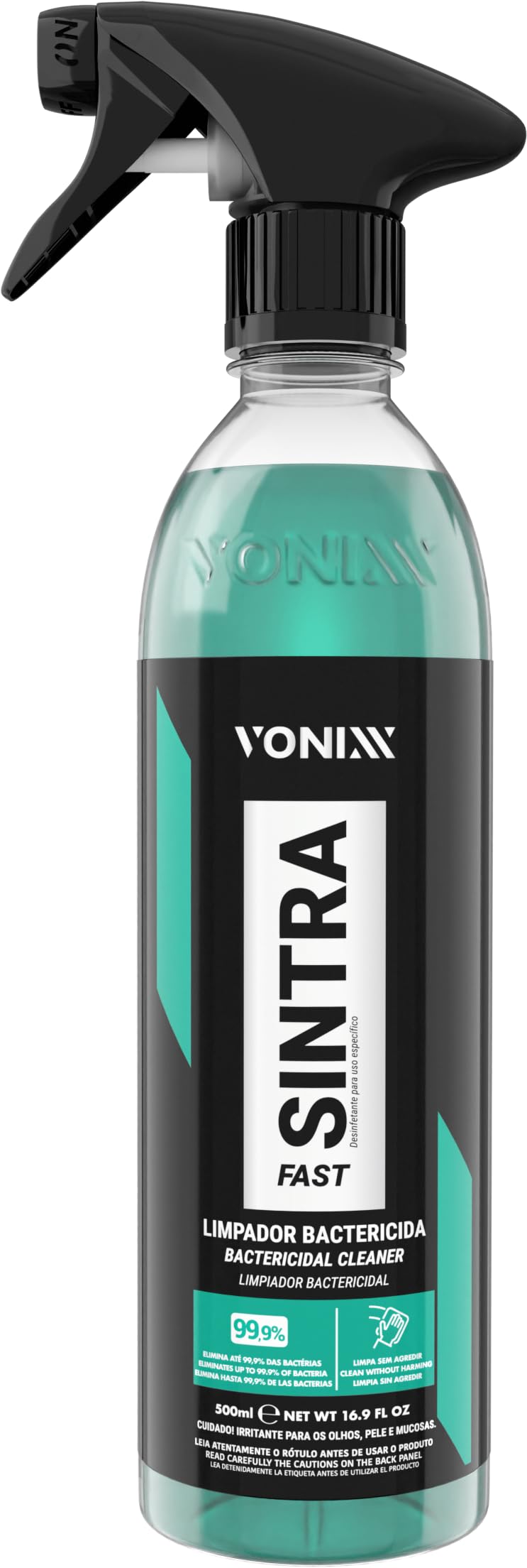Vonixx Sintra Fast front label showing bottle and product benefits for quick cleaning