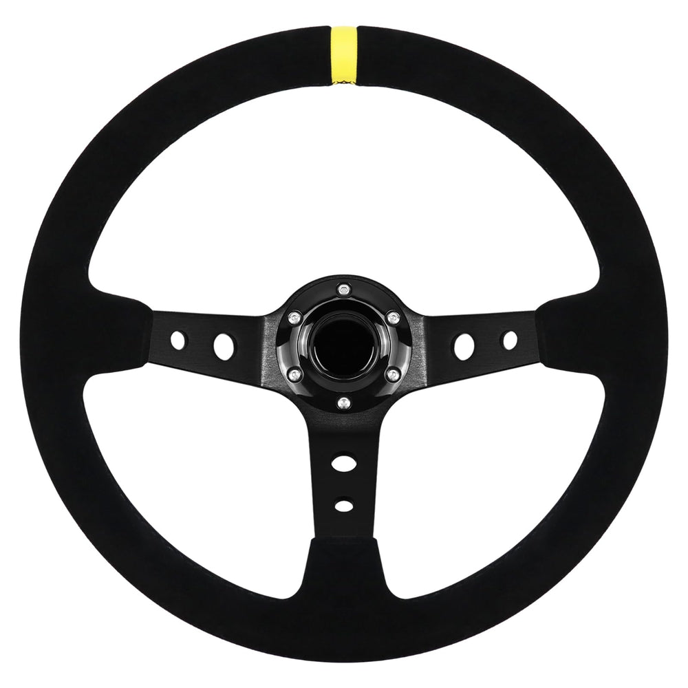 VOONKE front view showing deep dish wheel, improved steering control