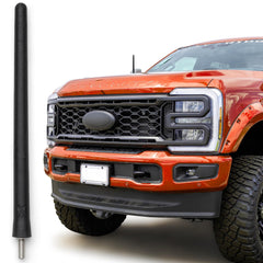 Votex front antenna mounted showing sleek low-profile and enhanced styling