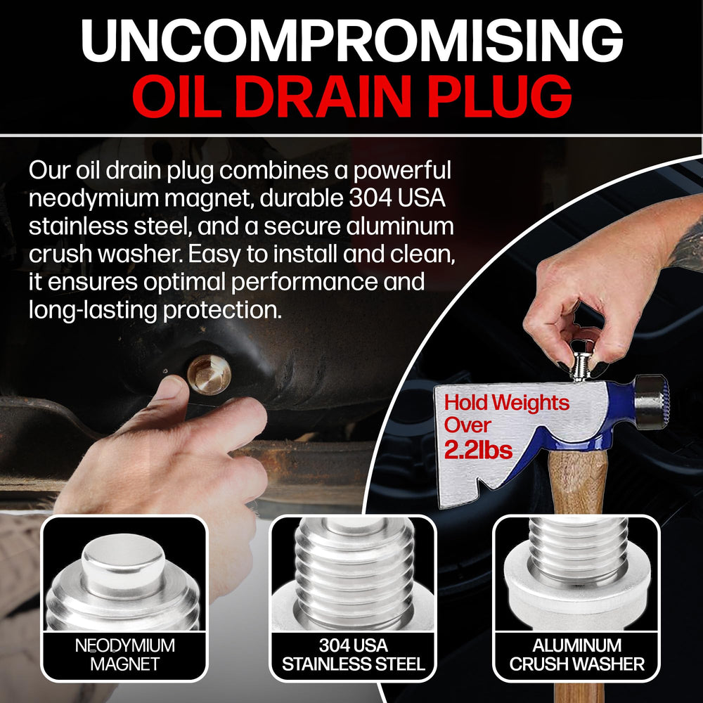 Votex package with aluminum crush washer and tool for quick installation benefit