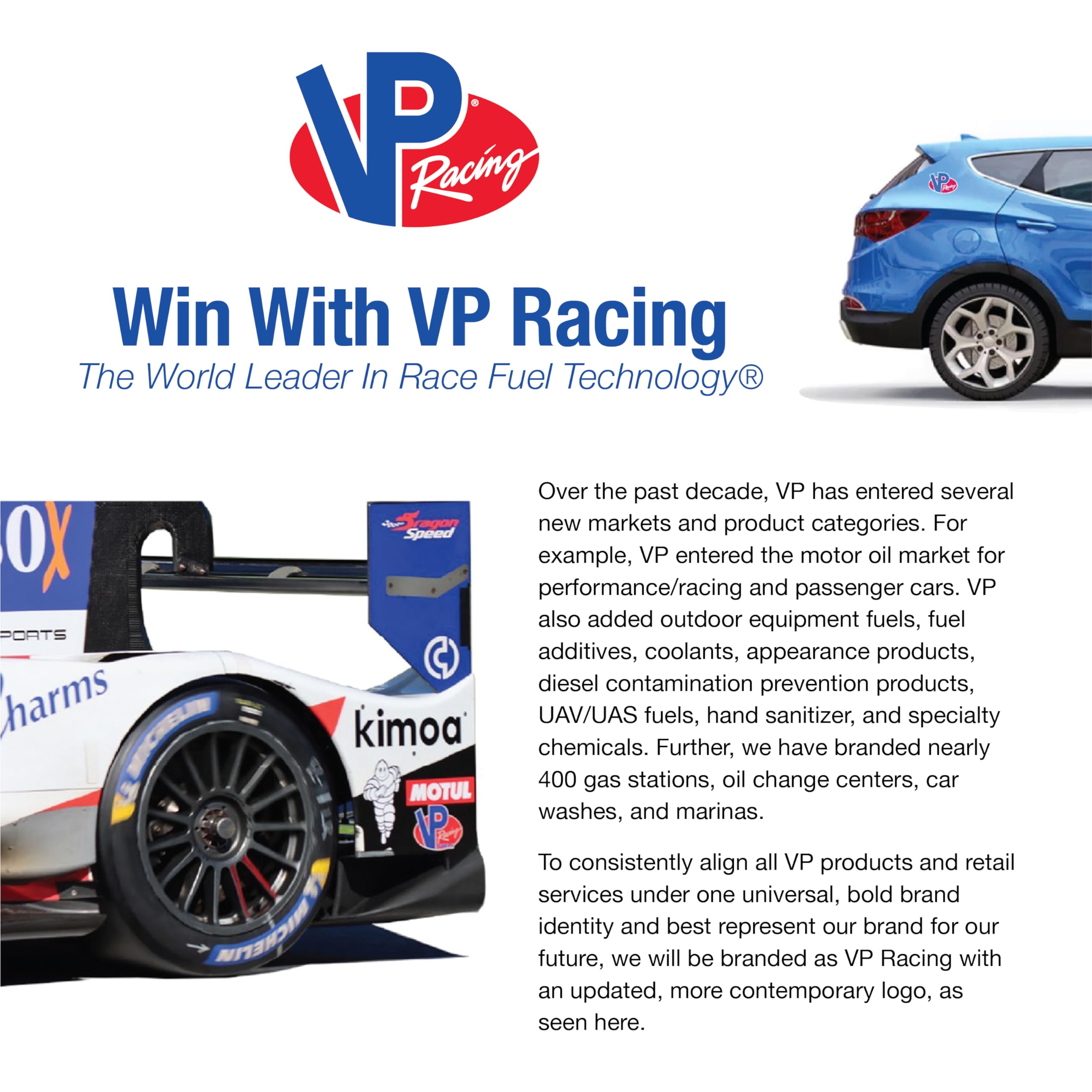 VP Racing Fuels fuel surface close-up demonstrating clean, ethanol-free blend