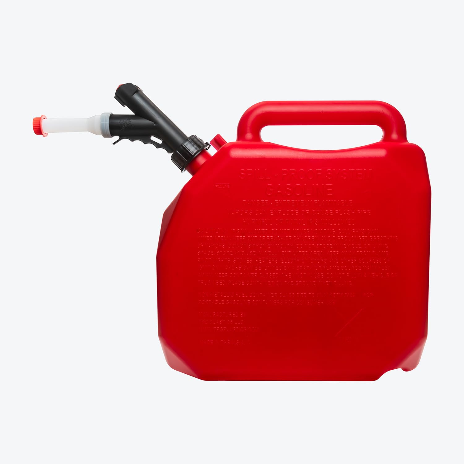 VP Racing ergonomic handle showing push-button control for safer handling