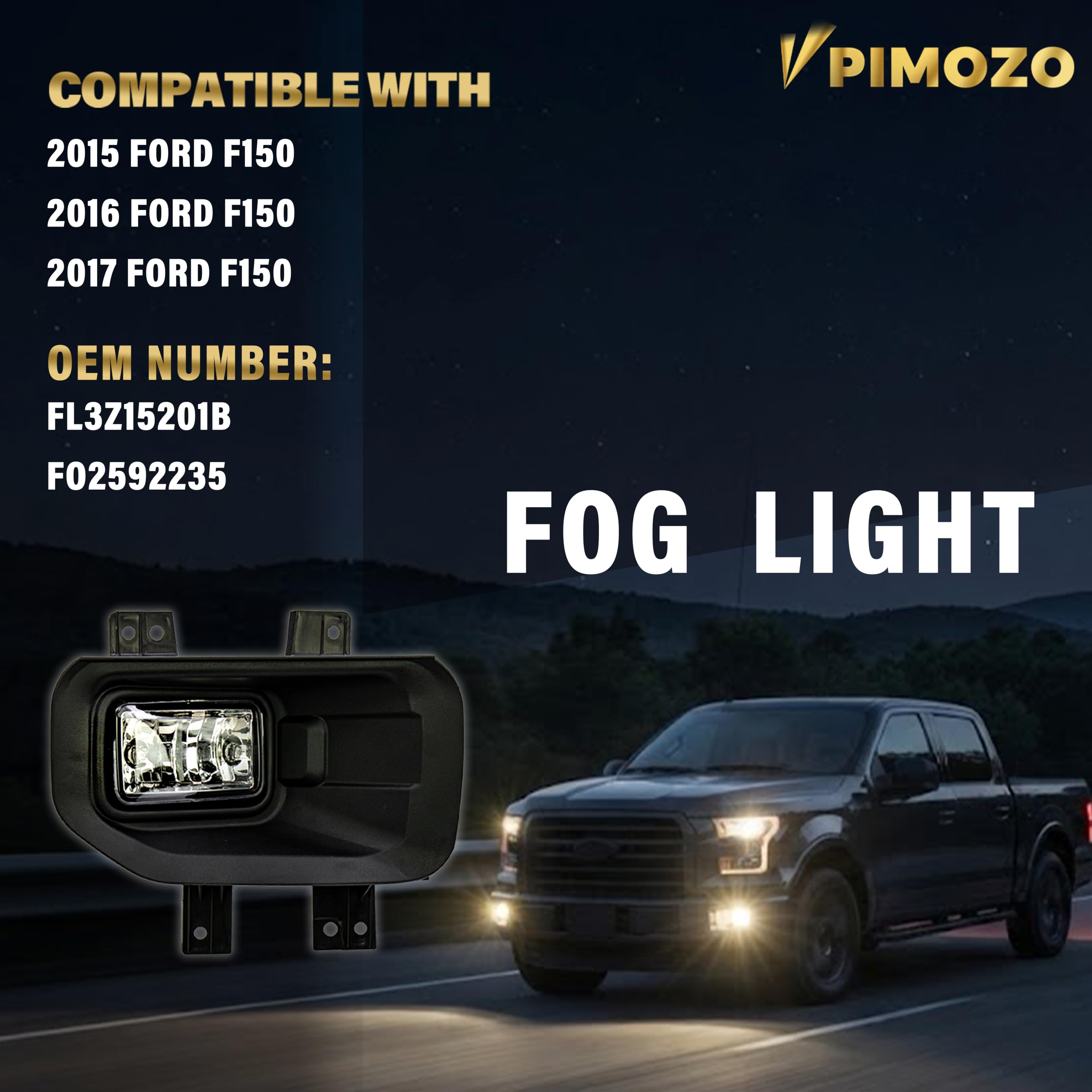 VPIMOZO clear lens close-up highlighting scratch-resistant material and better clarity